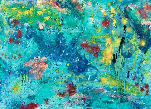 Il sogno delle orchidee di Antonio Lucarelli, Pittura in vendita su Singulart