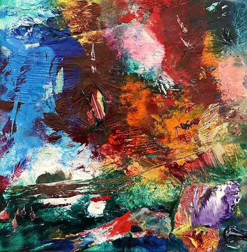 La notte lava la mente di Antonio Lucarelli, Pittura in vendita su Singulart