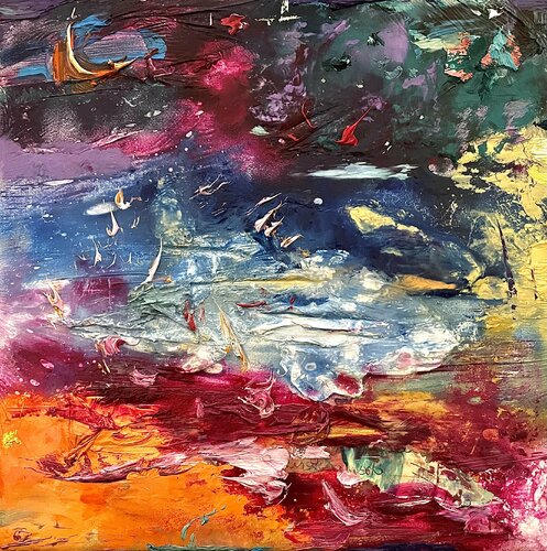 Le rotte della notte von Antonio Lucarelli, Malerei kaufen auf Singulart