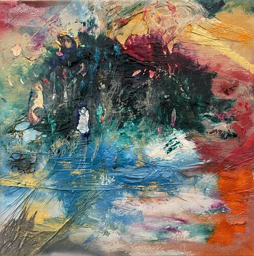 La foresta della memoria van Antonio Lucarelli, Schilderij te koop op Singulart