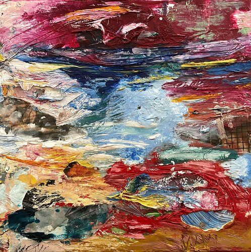 Il vento è un’aspra voce che ammonisce by Antonio Lucarelli, Painting for Sale on Singulart