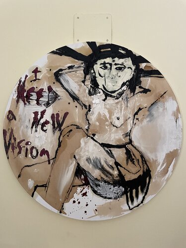 Ho bisogno di una nuova visione van Antonio Lucarelli, Schilderij te koop op Singulart