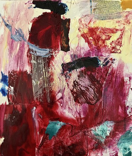 Il messaggero di Antonio Lucarelli, Pittura in vendita su Singulart