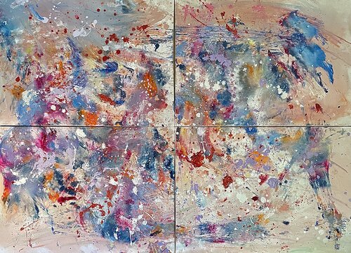 Universo interiore by Antonio Lucarelli, 油畫 for Sale on Singulart