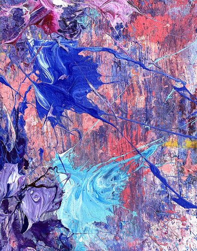 E adesso io spumeggio al grano, scintillio di mari. van Antonio Lucarelli, Schilderij te koop op Singulart