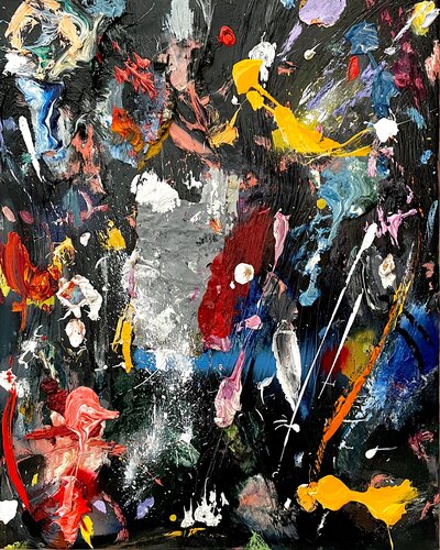 Io sono freccia by Antonio Lucarelli, Painting for Sale on Singulart