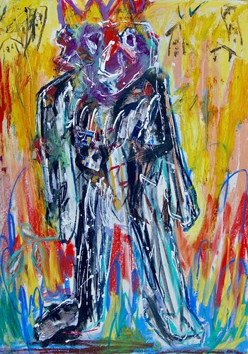 Il Re dell'indomani de Antonio Lucarelli, Pintura a la venta en Singulart