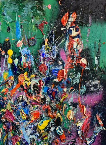Drammaturgia del volo van Antonio Lucarelli, Schilderij te koop op Singulart