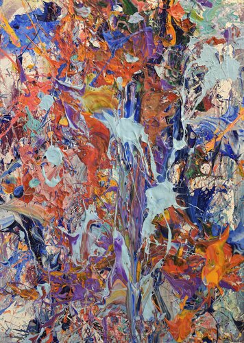 La ricerca della felicità van Antonio Lucarelli, Schilderij te koop op Singulart