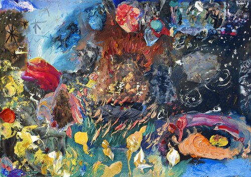 Apocalisse di vita von Antonio Lucarelli, Malerei kaufen auf Singulart