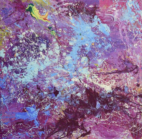 Un uccello giallo di Antonio Lucarelli, Pittura in vendita su Singulart