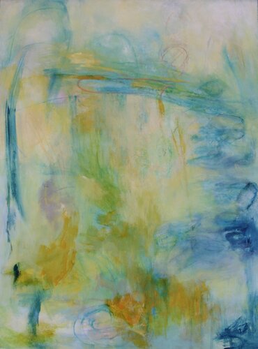 Reflections on Monet van Laura Brenton, Schilderij te koop op Singulart