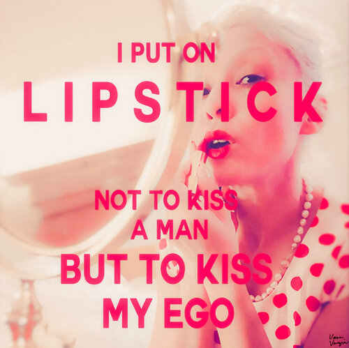 LIPSTICK FEMENISM by Vava Venezia Dellert, Photography for Sale on Singulart