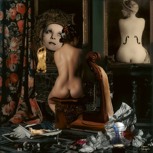 La Femme de Violon van Vava Venezia Dellert, Afdruk te koop op Singulart