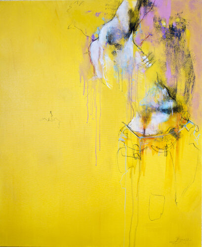 Escaladeur di Laurent Bergues, Pittura in vendita su Singulart