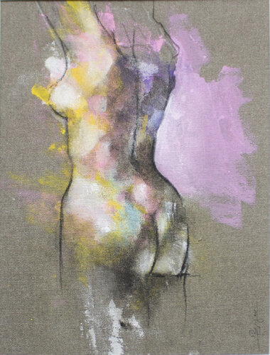 Nu by Laurent Bergues, Painting for Sale on Singulart