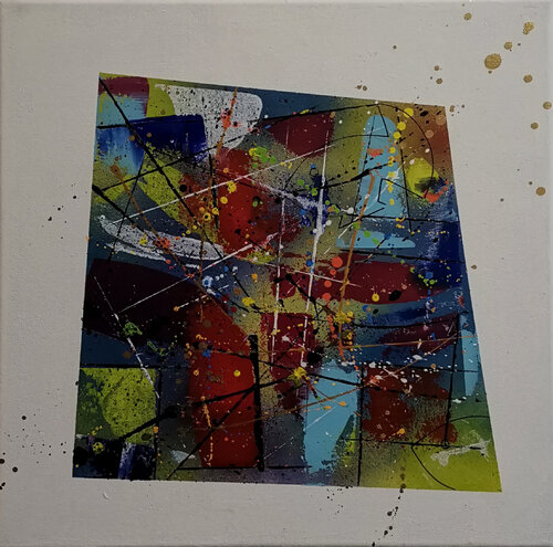 Jazz Abstrait N°2559 von Patrick Salamone, Malerei kaufen auf Singulart