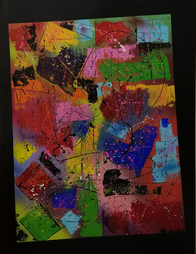 Urbain N°A25923 von Patrick Salamone, Malerei kaufen auf Singulart