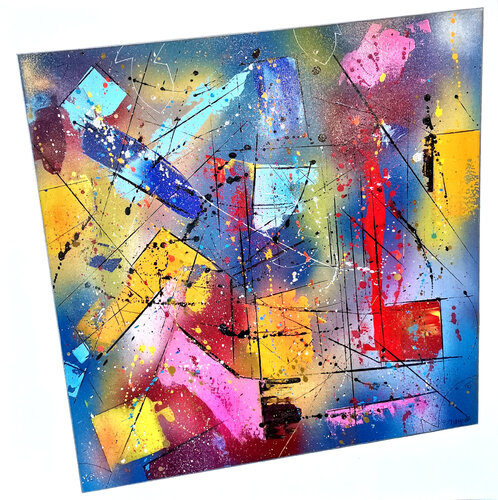 Abstrait jazz N°231170 van Patrick Salamone, Schilderij te koop op Singulart