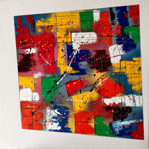 Abstrait N°A 27257160H van Patrick Salamone, Schilderij te koop op Singulart