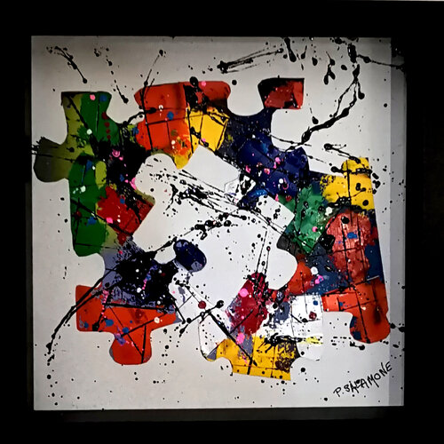 Puzzle N°H271591 van Patrick Salamone, Schilderij te koop op Singulart