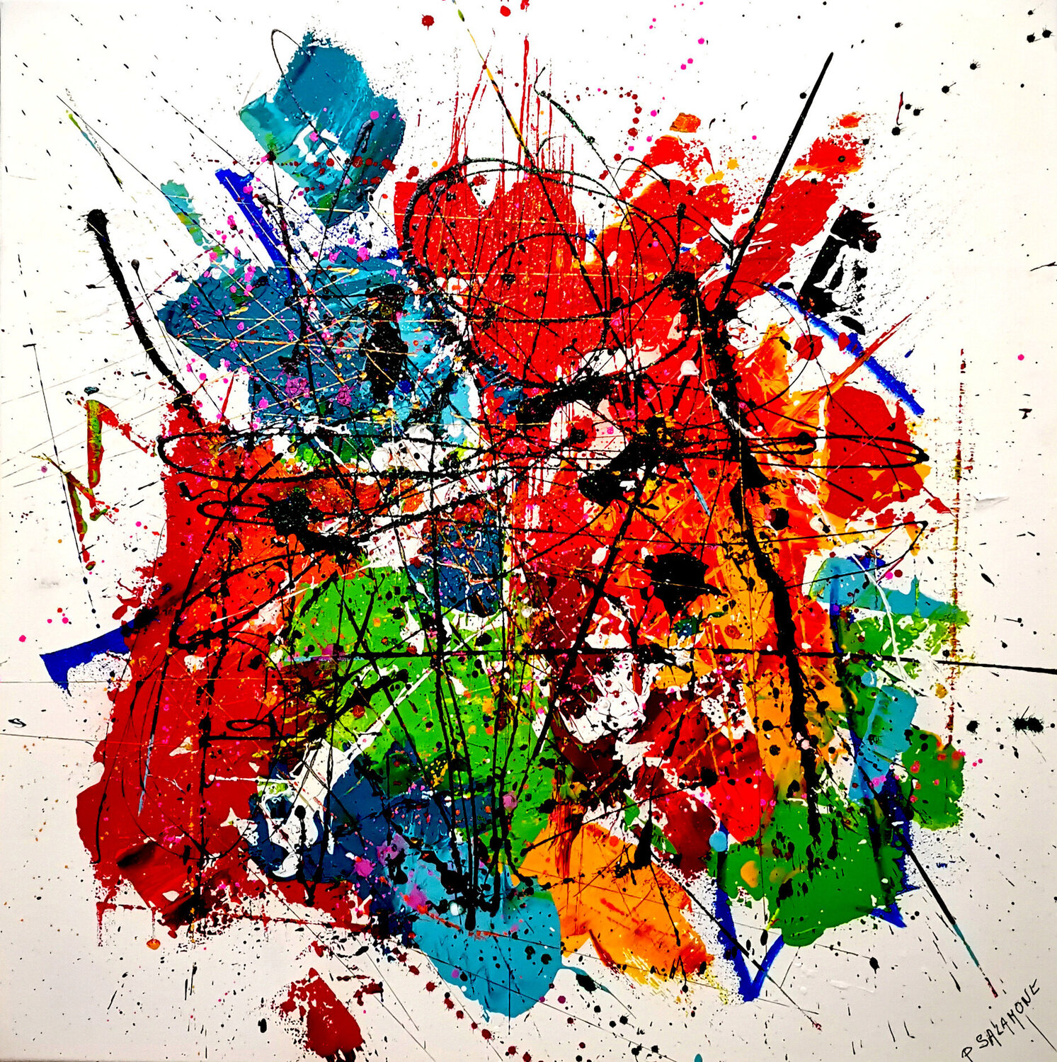Abstrait N°21225 Patrick Salamone