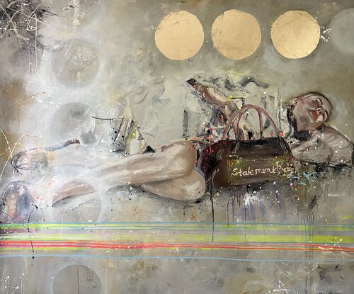Statement Bag van Astrid Stöfhas, Schilderij te koop op Singulart