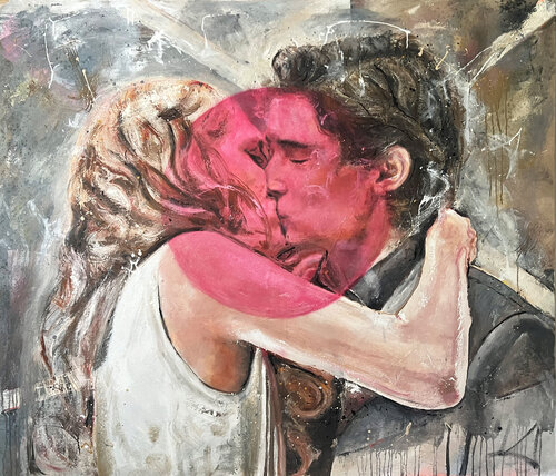 Finally van Astrid Stöfhas, Schilderij te koop op Singulart