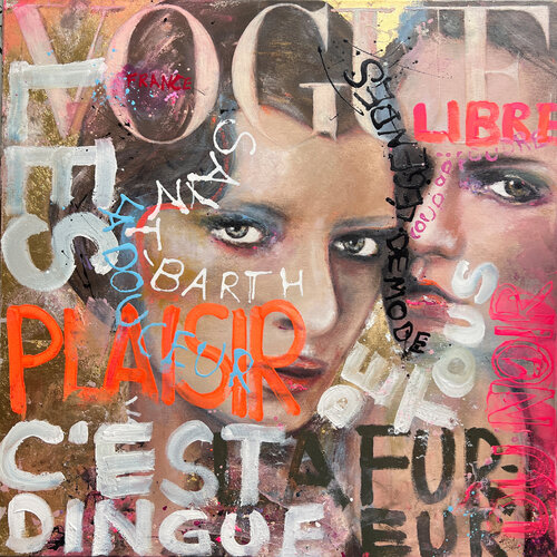Vogue Libre van Astrid Stöfhas, Schilderij te koop op Singulart