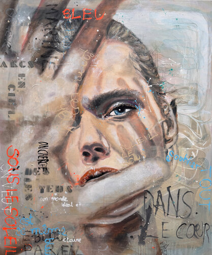 Dans Le Coeur di Astrid Stöfhas, Pittura in vendita su Singulart