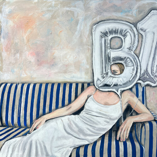 Stil becoming par Astrid Stöfhas, Peinture en vente sur Singulart