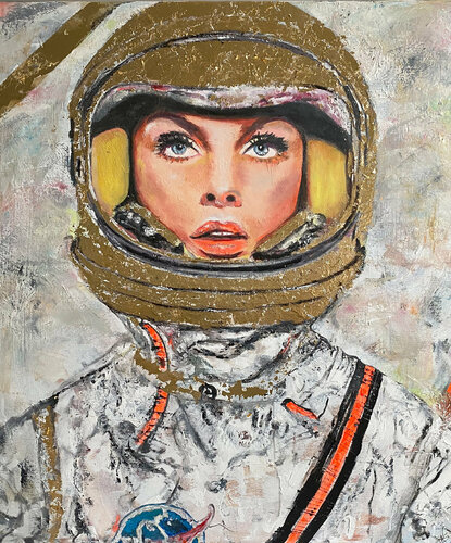 Astronaut di Astrid Stöfhas, Pittura in vendita su Singulart
