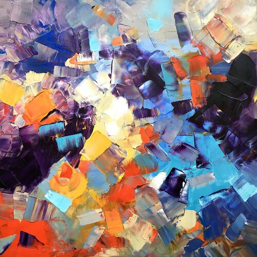 Abstraction lumineuse von Dam Domido, Malerei kaufen auf Singulart