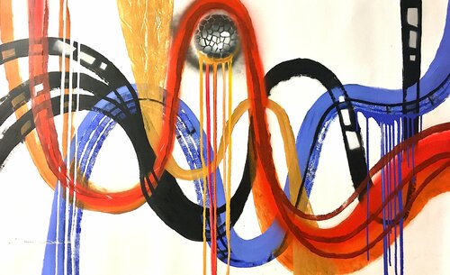 Moovie van Dam Domido, Schilderij te koop op Singulart