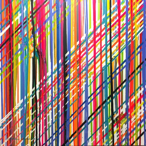 Life is fun van Dam Domido, Schilderij te koop op Singulart