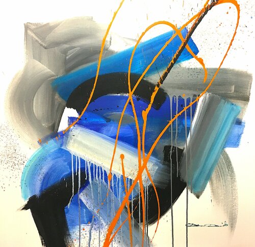 Perd ton esprit... di Dam Domido, Pittura in vendita su Singulart