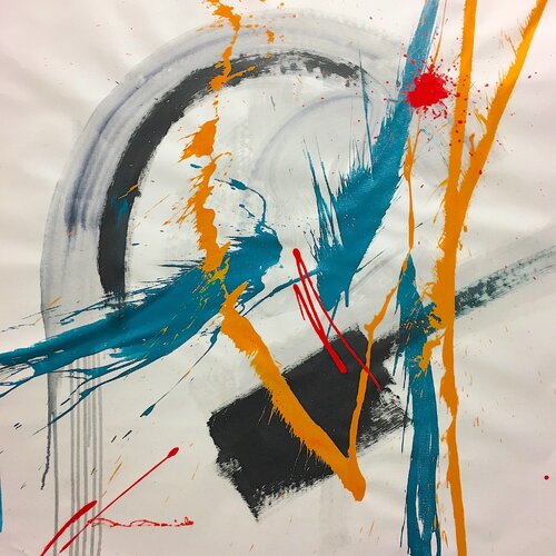 Pure énergie van Dam Domido, Schilderij te koop op Singulart