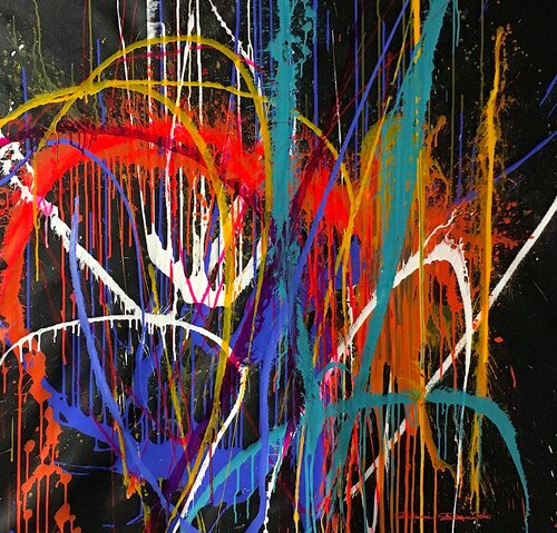 Impulse 2 van Dam Domido, Schilderij te koop op Singulart