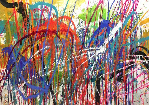 Impulse 1 van Dam Domido, Schilderij te koop op Singulart