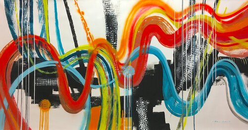Résonner van Dam Domido, Schilderij te koop op Singulart