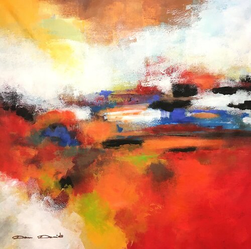 Évocation... van Dam Domido, Schilderij te koop op Singulart