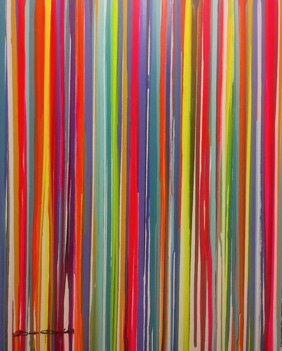 Rayures verticales de Dam Domido, Pintura a la venta en Singulart