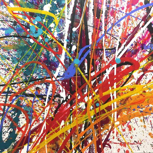 Impulse N°12 by Dam Domido, Painting for Sale on Singulart