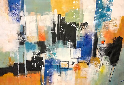 Un Noël sous la neige von Dam Domido, Malerei kaufen auf Singulart