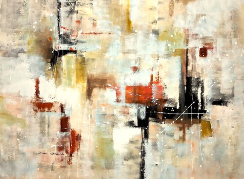 Composition abstraite reposante von Dam Domido, Malerei kaufen auf Singulart