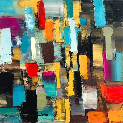 Abstraction fractale di Dam Domido, Pittura in vendita su Singulart