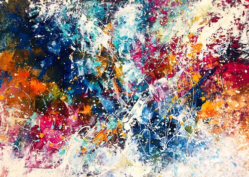 Voie lactée by Dam Domido, Painting for Sale on Singulart