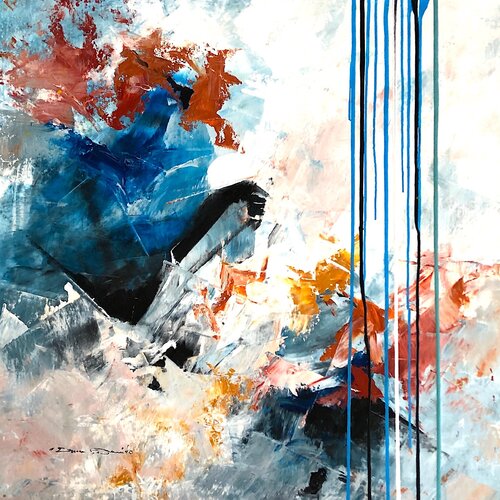 Autumn's sky di Dam Domido, Pittura in vendita su Singulart