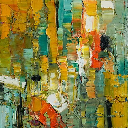 Abstract oil von Dam Domido, Malerei kaufen auf Singulart