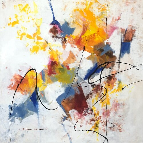 Sun through some colors von Dam Domido, Malerei kaufen auf Singulart